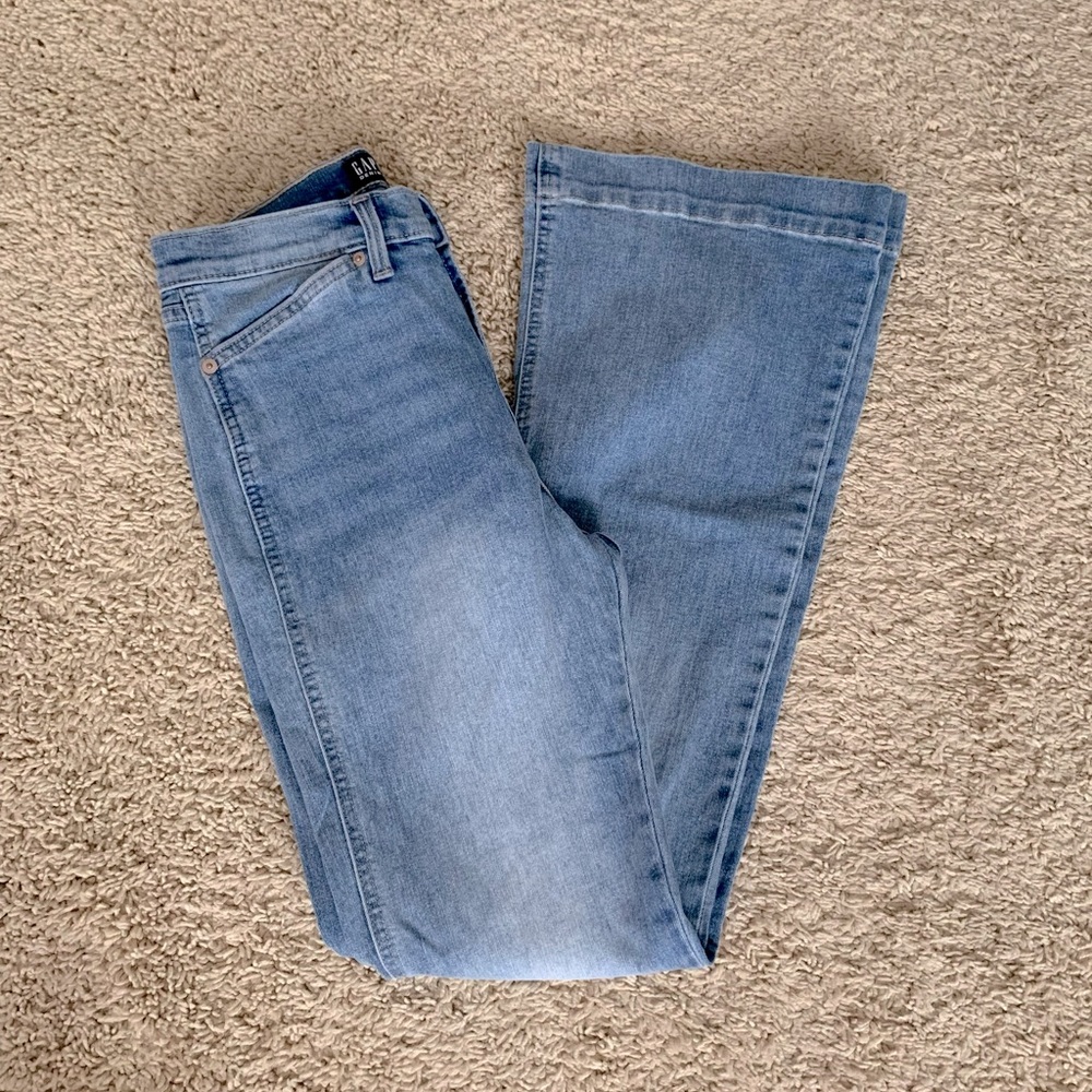 Gap High Rise Flare Jeans